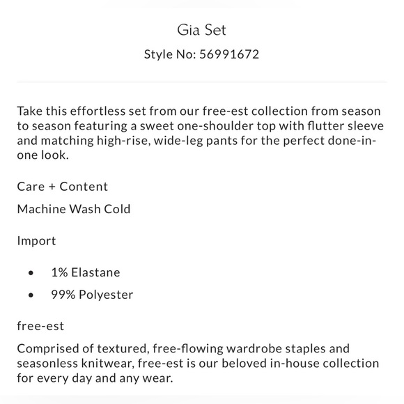 Free People Gia Set - Picture 3 of 4